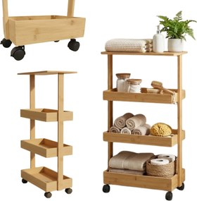 Regał kuchenny na kółkach HYGA, 87,5 cm