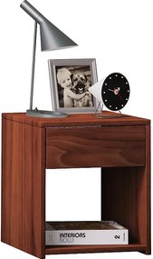 Drewniany stolik nocny szuflada Sledo Mini