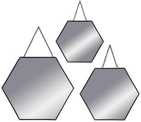 Zestaw 3 luster dekoracyjnych