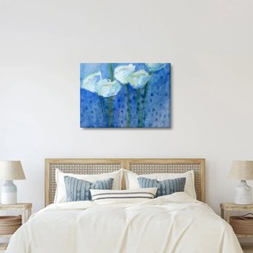 Obraz - Białe tulipany (70x50 cm)