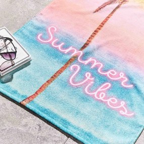 Bawełniany ręcznik plażowy frotte 76x160 cm Summer Vibes – Sassy B