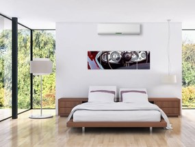 Obraz - Szczegół samochodu (170x50 cm)