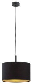 Argon 4341 - Lampa wisząca KARIN 1xE27/15W/230V czarno-złota