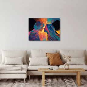Obraz na szkle - Kosmiczna miłość (70x50 cm)