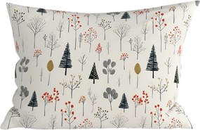 Poszewka na poduszkę z mikrofibry NORDIC NATURE 50x70 cm, kolorowa