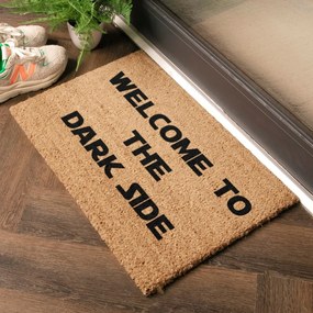 Wycieraczka z włókna kokosowego 40x60 cm Welcome to the Darkside – Artsy Doormats