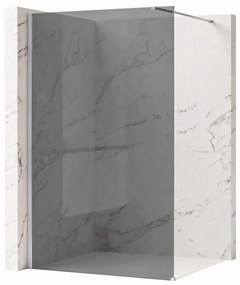 Kabina prysznicowa Walk-In Rea Flexi Grey / Chrome 80