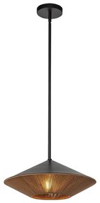 Alora Mood ALM-DAPHNE-P-L-MB - Żyrandol na drążku DAPHNE 1xE27/60W/230V śr. 38,1 cm