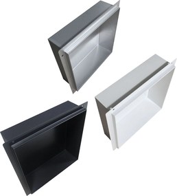 Półka wnękowa ścienna ze stali nierdzewnej BS303010