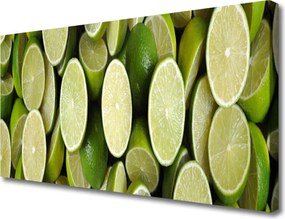 Obraz canvas na ścianę Orzeźwiający Plaster Limonki