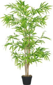 Outsunny Sztuczny Bambus, Roślina Dekoracyjna z Doniczką, Drzewko, Dekoracja Drzewna, 150 cm
