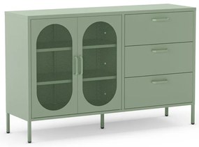 Miętowa komoda 140x90 cm Diora – Marckeric