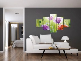 Obraz - Maki (125x70 cm)