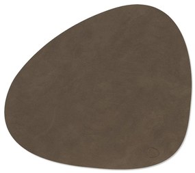 Mata stołowa ze skóry ekologicznej 37x44 cm Curve L Nupo – LIND DNA