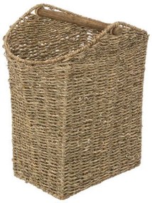 Uchwyt na papier toaletowy z koszem do przechowywania BOREAS