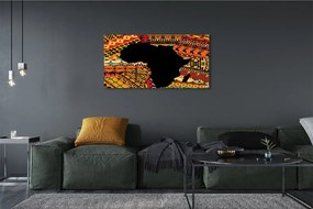 Obraz canvas na ścianę Mapa z Wzorami