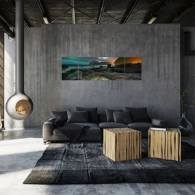 Obraz - Scena nocna (170x50 cm)