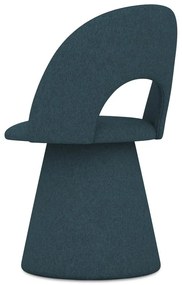 Krzesło do jadalni w kolorze benzynowym Kalo - Makamii