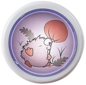 Rabalux 76072 lampka nocna dziecięca Hedgy - jeż ibalonik, 0,3W, 5lm, 6000K, śred. 10 cm