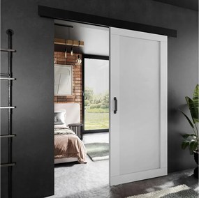 Drzwi przesuwne PALADIO 1 z maskownicą biały 106 cm