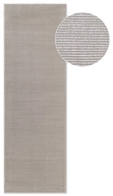 Szaro-kremowy chodnik 80x240 cm Perles Dolomite – Elle Decoration