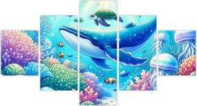 Obraz – Podwodny świat (125x70 cm)