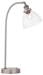 Endon 91740 - Lampa stołowa HANSEN 1xE14/40W/230V matowy chrom