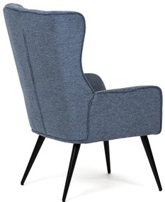 Fotel relaksacyjny 315 BLUE2, ciemnoniebieski