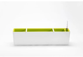 Plastia Skrzynka samonawadniająca Berberis 80, biały + zielony, 80 cm