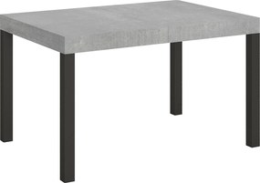 Stół rozkładany 140/400x90 cm Everyday cementu nogi antracytowe
