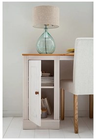 Biurko z blatem z drewna sosnowego 50x140 cm Anita – Støraa