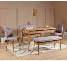 Ławki Vina Soho i Atlanitc Pine