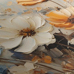Obraz - Bukiety, malarstwo (170x50 cm)