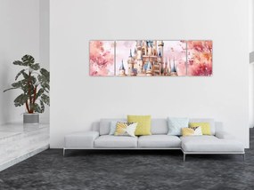 Obraz - Bajkowy zamek (170x50 cm)