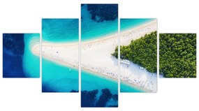 Obraz - Ostrav Hvar, Chorwacja (125x70 cm)