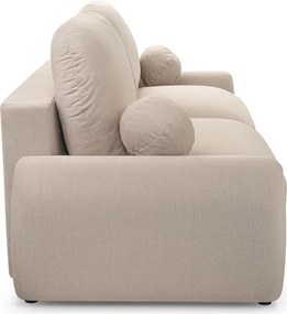 Sofa z Funkcją Spania SORENO Beżowa Nowoczesna