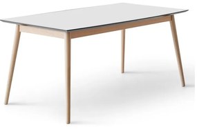 Rozkładany stół z białym blatem 90x165 cm Meza – Hammel Furniture