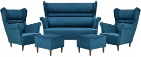 Zestaw wypoczynkowy sofa + 2 fotele Family Meble