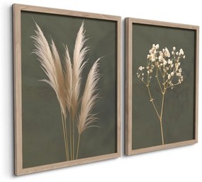 Obrazy zestaw 2 szt. 30x40 cm Boho – Styler