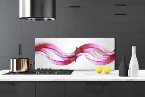 Panel nad blat kuchenny Płynna Geometria Abstrakcji