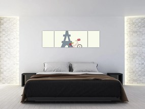 Obraz - Miasta Europy N⁰1 (170x50 cm)