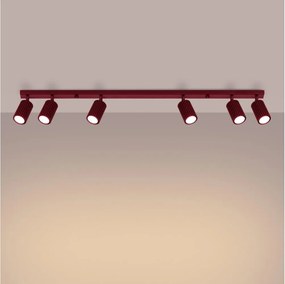 Brilagi - Oprawa punktowa LED CRESTO 6xGU10/10W/230V bordowa