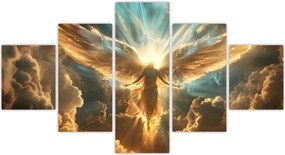 Obraz - Mitologia anielska (125x70 cm)