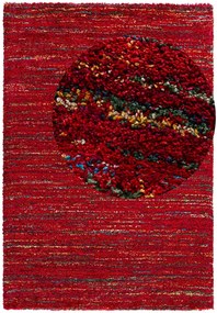 Dywan shaggy Nomadic czerwony 200 cm x 290 cm
