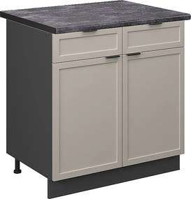 Szafka dolna do kuchni greybeige 80x60x82 fame-line