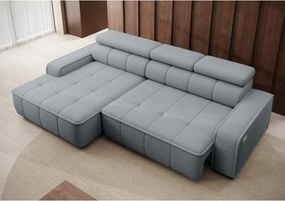 THIAGO S MINI z elektryczną regulacją siedziska Lewostronny w tkaninie SERENO 692 WERSAL