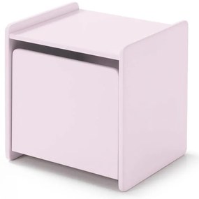 Różowa szafka nocna Vipack Kiddy