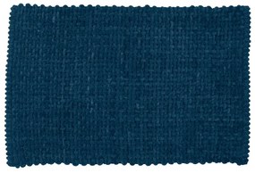 Ciemnoniebieski tekstylny dywanik łazienkowy 50x80 cm Covelo – Wenko