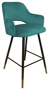 Hoker niski NAPO VELVET GOLD morski ATOS