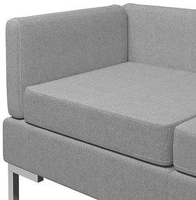 2 jasnoszare segmenty narożne do zestawu Gova